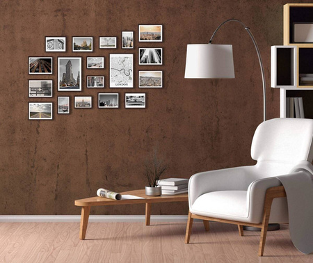 Zestaw brązowych ramek galeria Pinia 4 GF0006