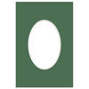 Passe partout 10x15 (6x9) OWAL ZIELONY MALACHIT
