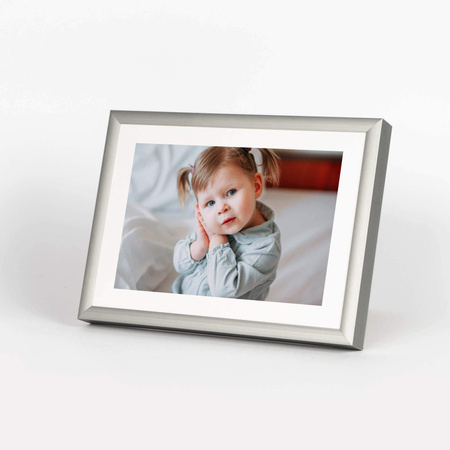 Srebrna ramka aluminiowa na zdjęcia Royall 13x18 cm