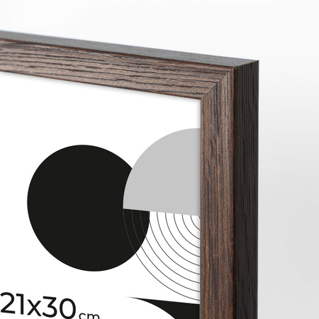 Ramka na zdjęcia 30x30 cm w brązowym kolorze FDM 6