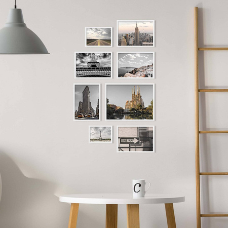 Zestaw białych ramek galeria 1 GF0009