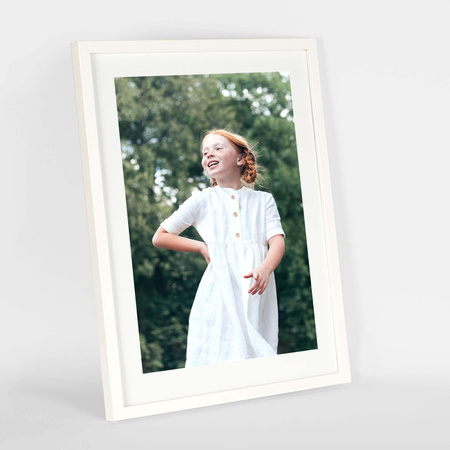 Biała ramka na zdjęcia FDM M1 30x40 cm