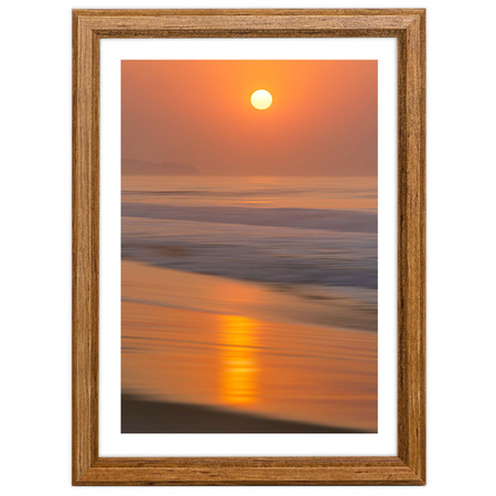 Ramka drewniana DRWA 3 kolor dąb 5x7 cm