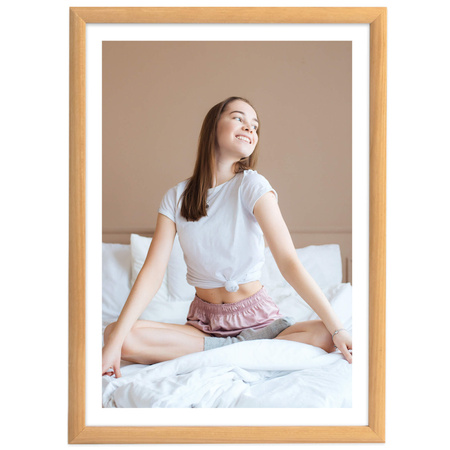 Naturalna ramka drewniana na zdjęcia EKO 0N 24x30 cm