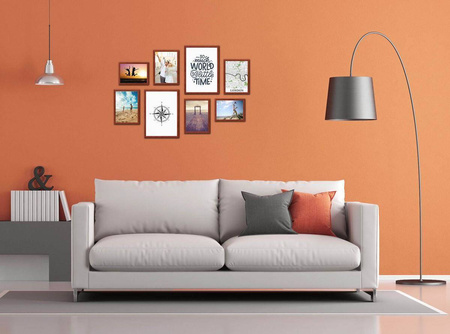 Zestaw brązowych ramek galeria PRESTO 5 GF0007