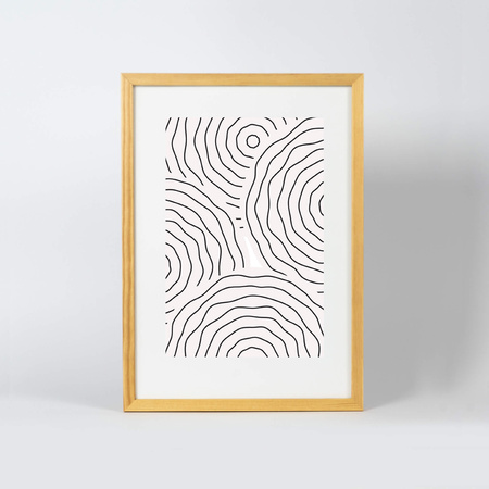 Naturalna ramka drewniana na zdjęcia PINIA 0 21x30 cm