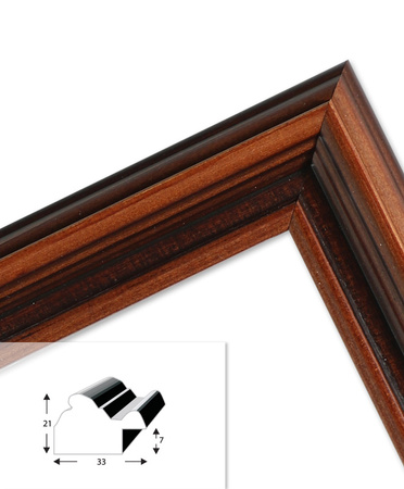 Ramka drewniana na zdjęcia DRZ S 44 24x30 cm