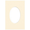 Passe partout 10x15 (6x9) OWAL BEŻOWE BISQUIT