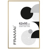 Złota ramka aluminiowa QAL 62x93 cm