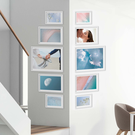 Zestaw ramek PINIA 1 GF0040 - galeria ramek na 10 zdjęć