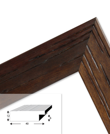 Ramka drewniana na zdjęcia DRL A 4 10x15 cm