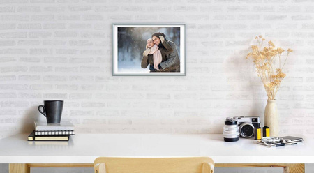 Ramka ALU F SM SREBRNA 28x35 cm