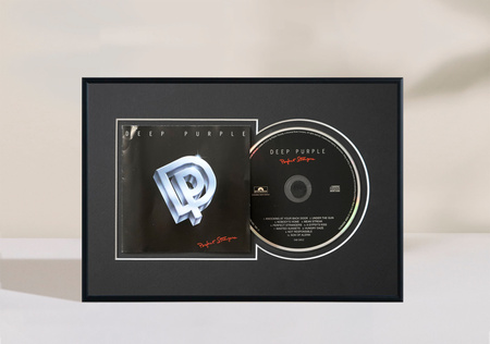 Czarna ramka na płytę CD - 21x30 cm