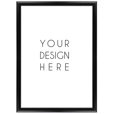 Czarna ramka aluminiowa na zdjęcia Royall 15x21 cm