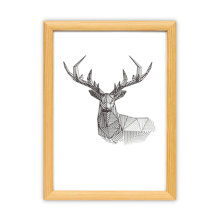 Zestaw ramek kolor jasne drewno - galeria HIT 0 GF0009 - CORNER