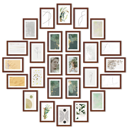 Zestaw ramek PINIA 3 GF00037 - galeria ramek na 26 zdjęć