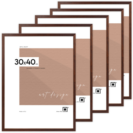 Pakiet ramek drewnianych 5 szt. PINIA 3 5SZT 30x40 cm