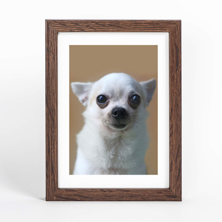 Brązowa ramka na zdjęcie FDM M6 13x18 cm