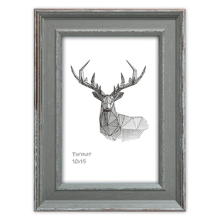 Ramka drewniana na zdjęcia DRL Z 02 18x24 cm