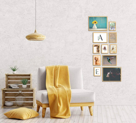 Zestaw naturalnych ramek galeria 0 GF0005