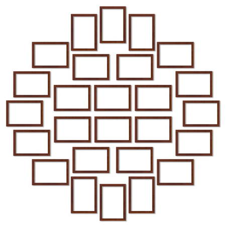 Zestaw ramek PINIA 3 GF00037 - galeria ramek na 26 zdjęć