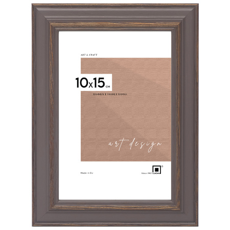 Ramka drewniana na zdjęcia DRL X 02 10x15 cm