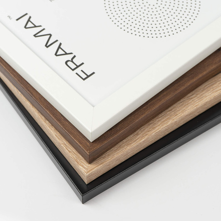 Biała ramka na zdjęcia HEN 1 50x70 cm