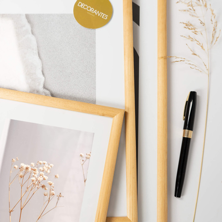 Naturalna ramka drewniana na zdjęcia EKO 0N 24x30 cm