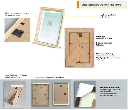 Ramka do dyplomów A4 (21x30) SUR I