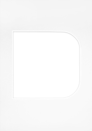 Passe Partout okienko w kształcie LITERKI "D"