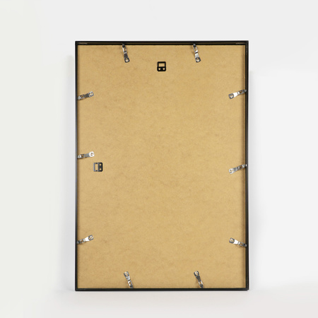 Czarna ramka aluminiowa QAL 62x93 cm