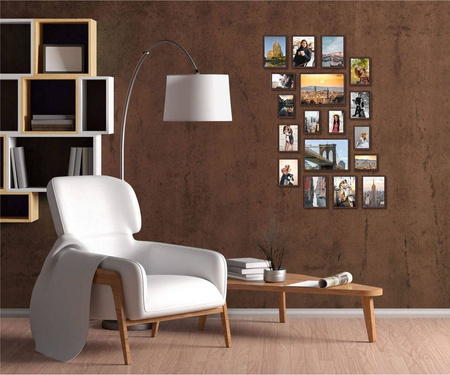 Zestaw brązowych ramek galeria 44 GF0006