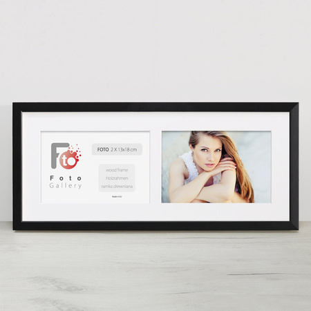 Foto galeria Black 18x45 cm na 2 zdjęcia