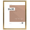 Złota ramka drewniana na zdjęcia EKO Z4 24x30 cm