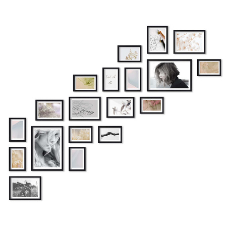 Zestaw ramek PINIA 2 GF0036 R- galeria ramek na 19 zdjęć