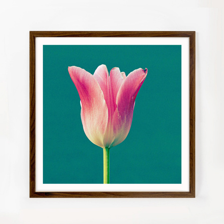 Brązowa ramka na zdjęcia HEN 4 50x50 cm