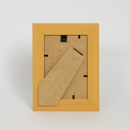 Ramka drewniana złota na zdjęcia DRL N Z 10x15 cm