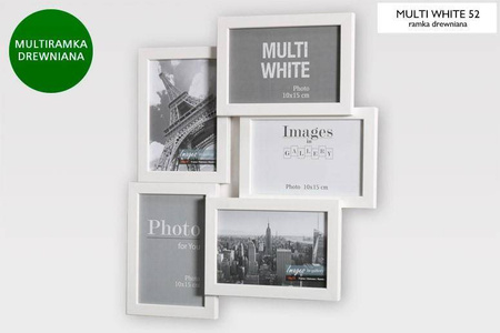 Multirama MULTI WHITE 52 ramka na zdjęcia