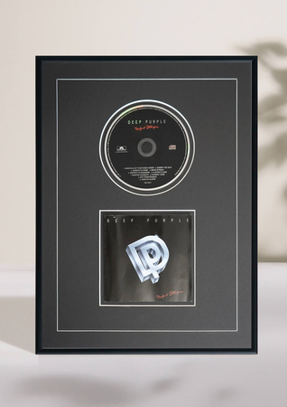 Czarna ramka na płytę CD - 30x40 cm