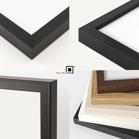 Pakiet 5 szt. czarnych ramek na zdjęcia FDM M2 13x18 cm