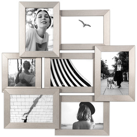 Multirama MULTI HEN S ramka na zdjęcia na 7 zdjęć - srebrna