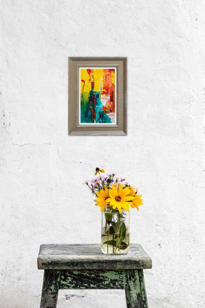 Ramka drewniana na zdjęcia DRL Z 3 40x50 cm