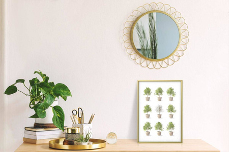 Ramka ALU FP Z ZŁOTA 30x40 cm