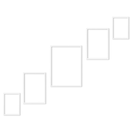 Zestaw ramek PINIA 1 GF0031 R- galeria ramek na 5 zdjęć