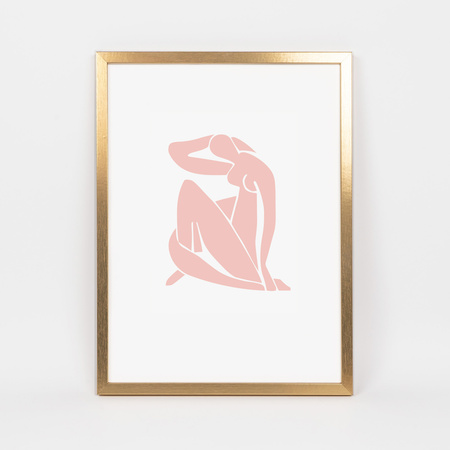 Złota ramka na zdjęcie KEA Z 30x40 cm