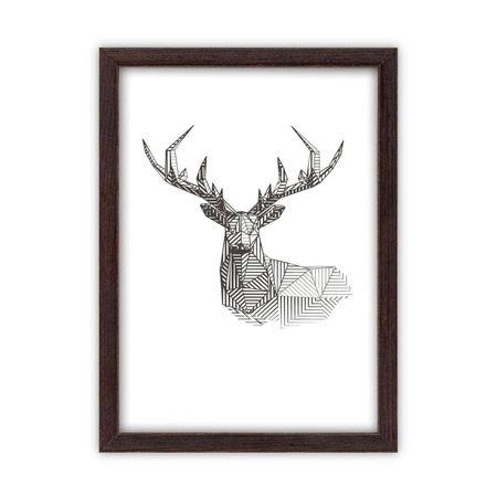 Zestaw brązowych ramek galeria Pinia 4 GF0002