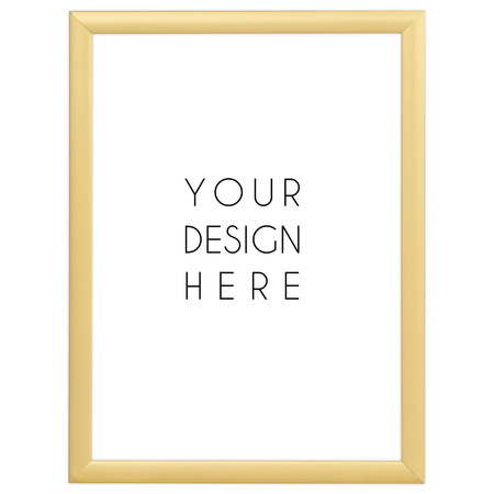 Złota ramka aluminiowa na zdjęcia Royall 13x18 cm