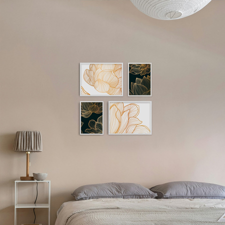 Zestaw białych ramek galeria PRESTO 1 GF0003