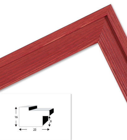 Ramka drewniana na zdjęcia DRL M 5S 50x60 cm