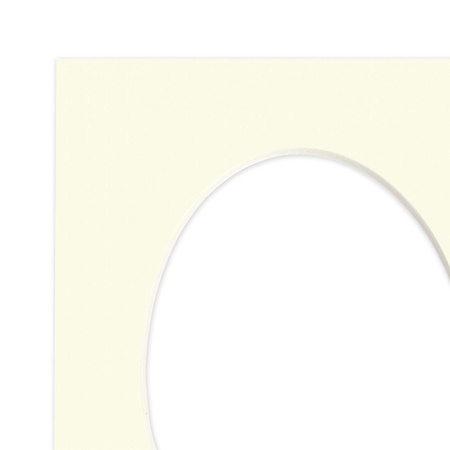 Passe partout 10x15 (6x9) OWAL BEŻOWE CREAM